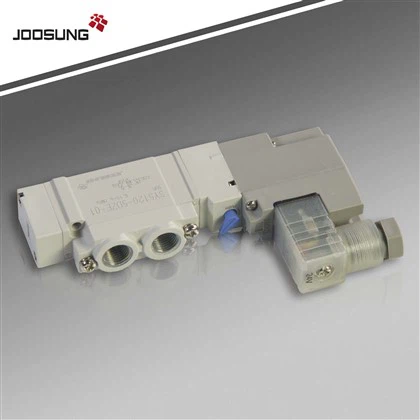 SY5120-5D-01 Pneŭmatika Solenoida Valvo